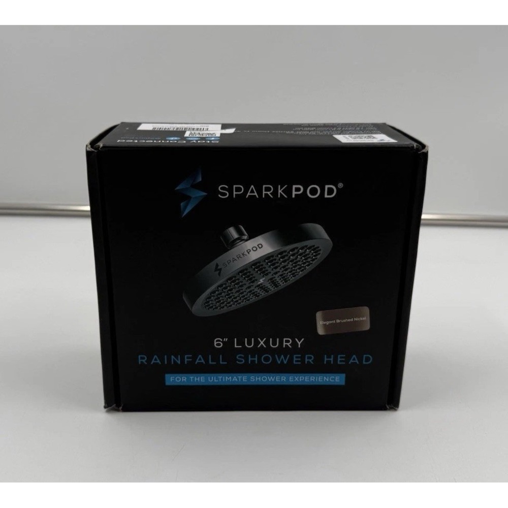 SparkPod Shower Head - High Pressure Rain - Premium Quality‎ Luxury Design